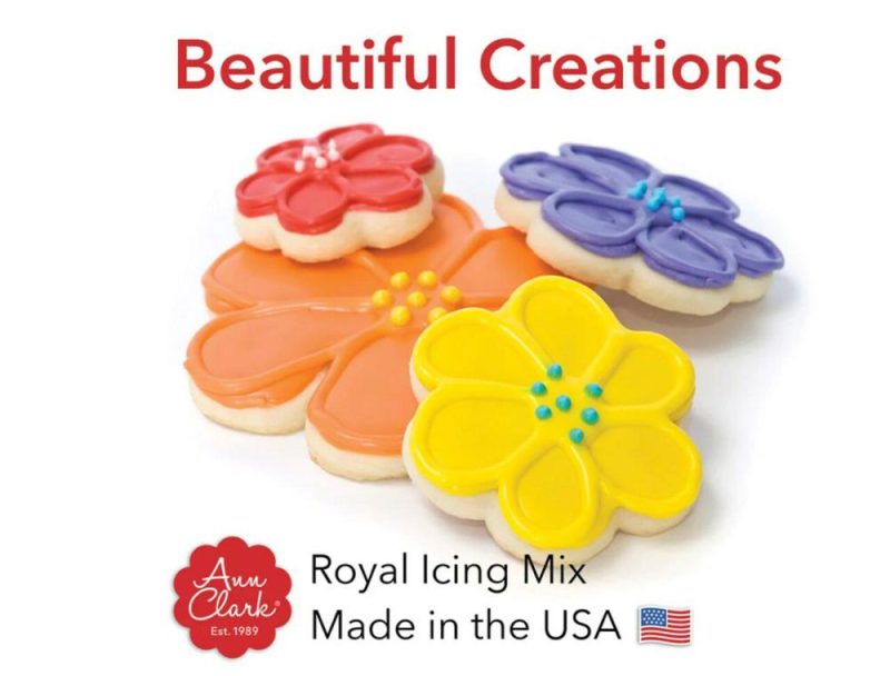 Baking Ingredients |  Ann Clark Instant Royal Icing Mix, White Baking & Kitchen Baking Ingredients