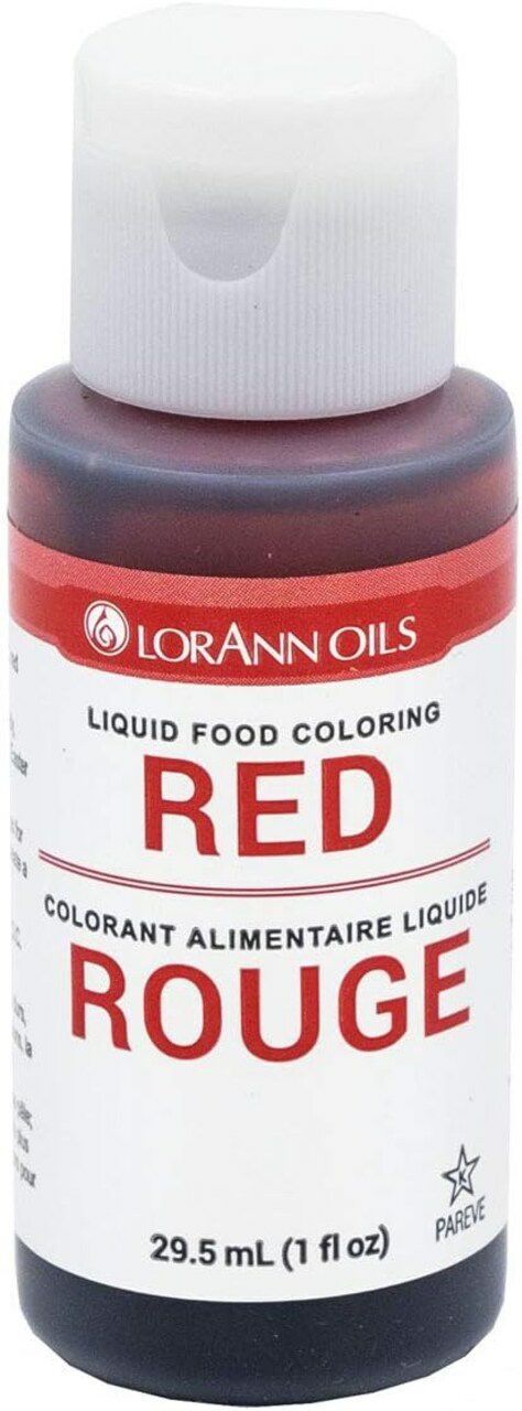 Baking Ingredients |  LorAnn® – Red Liquid Food Color, 1 ounce squeeze bottle | Unveiling the of Red Liquid Food Color Baking & Kitchen Baking Ingredients