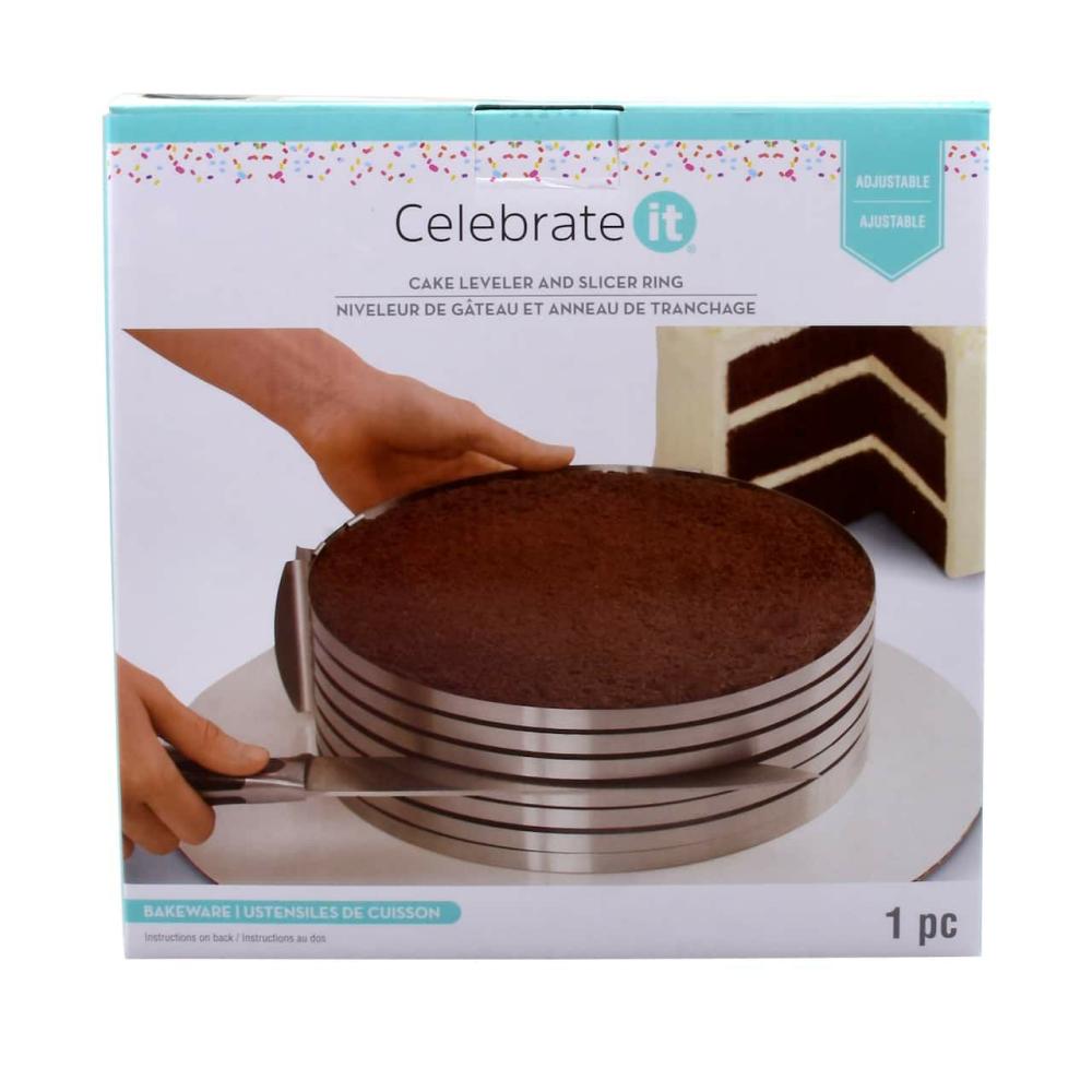 Decorating Tools |  Cake Leveler & Slicing Ring by Celebrate It™ Baking & Kitchen Decorating Tools