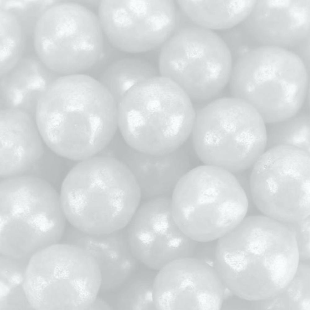 Decorations |  AC Food Crafting Bulk Soft Crunch 6mm Pearl Sprinkles, 25lb. White Baking & Kitchen Decorations