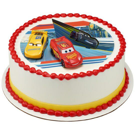 Decorations |  Cars 3 Ahead of the Curve DecoSet® Cake Decoration Baking & Kitchen Decorations