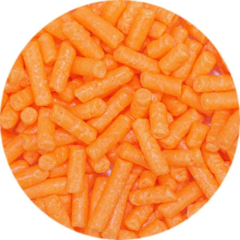 Decorations |  Celebakes By CK Products Outrageous Orange Jimmies, 3 oz. Baking & Kitchen Decorations