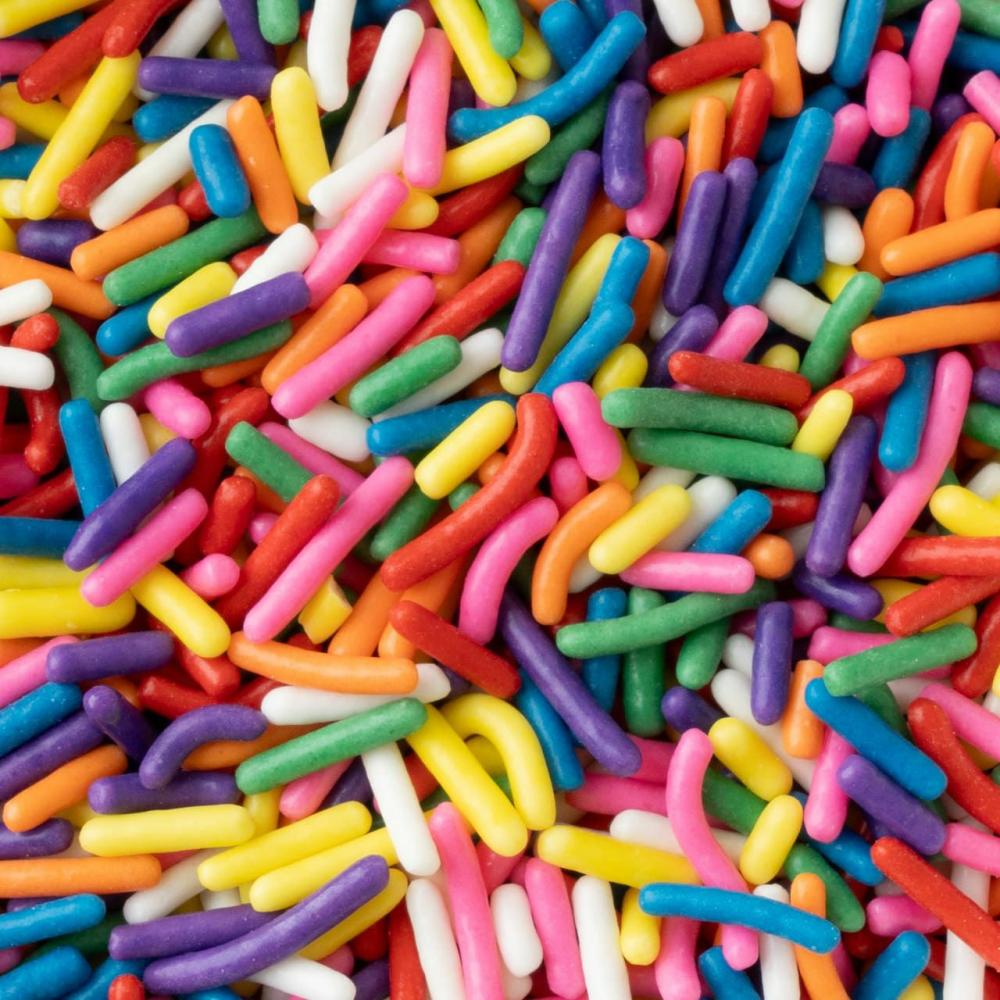 Decorations |  Classic Rainbow Sprinkles, 8oz. Baking & Kitchen Decorations