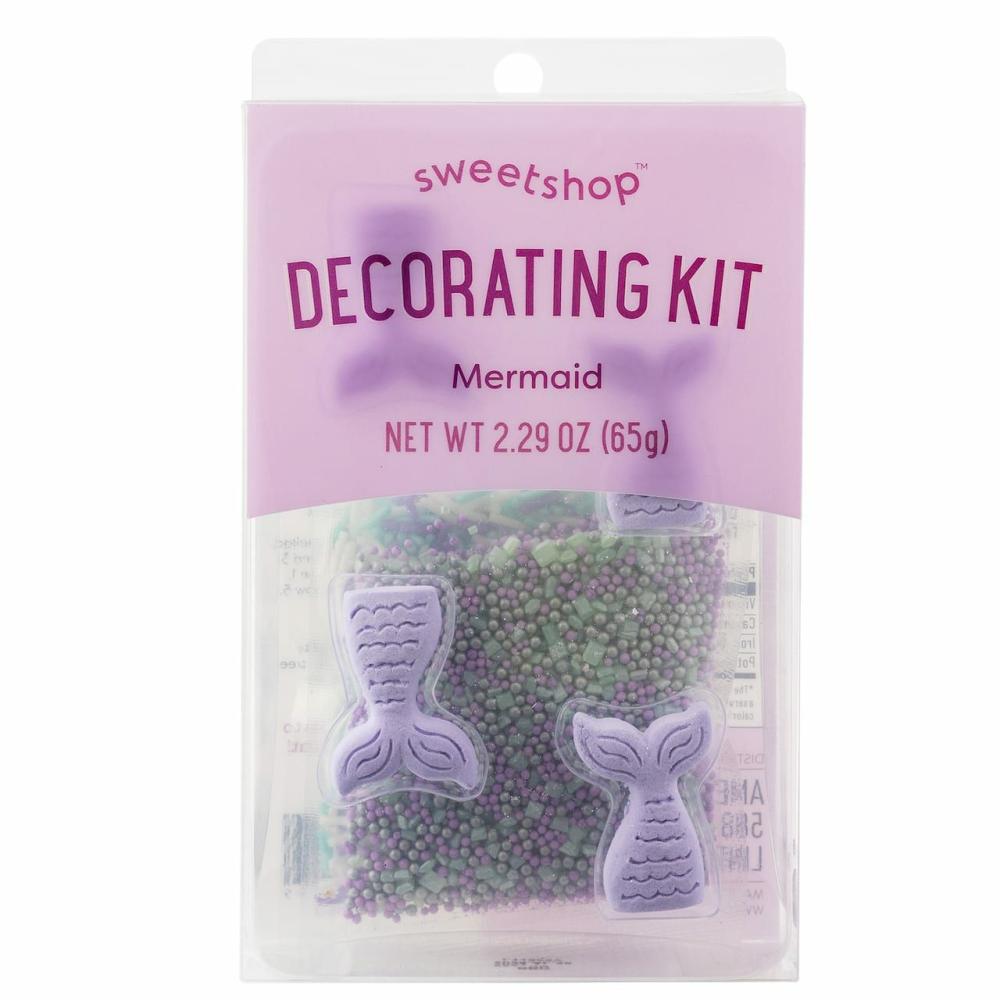 Decorations |  Mermaid Decorating Kit Baking & Kitchen Decorations