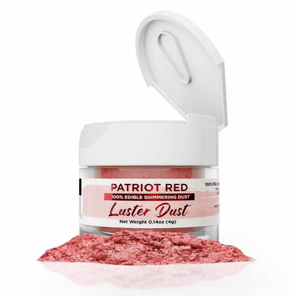 Decorations |  Patriot Red 4 Gram Jar Baking & Kitchen Decorations