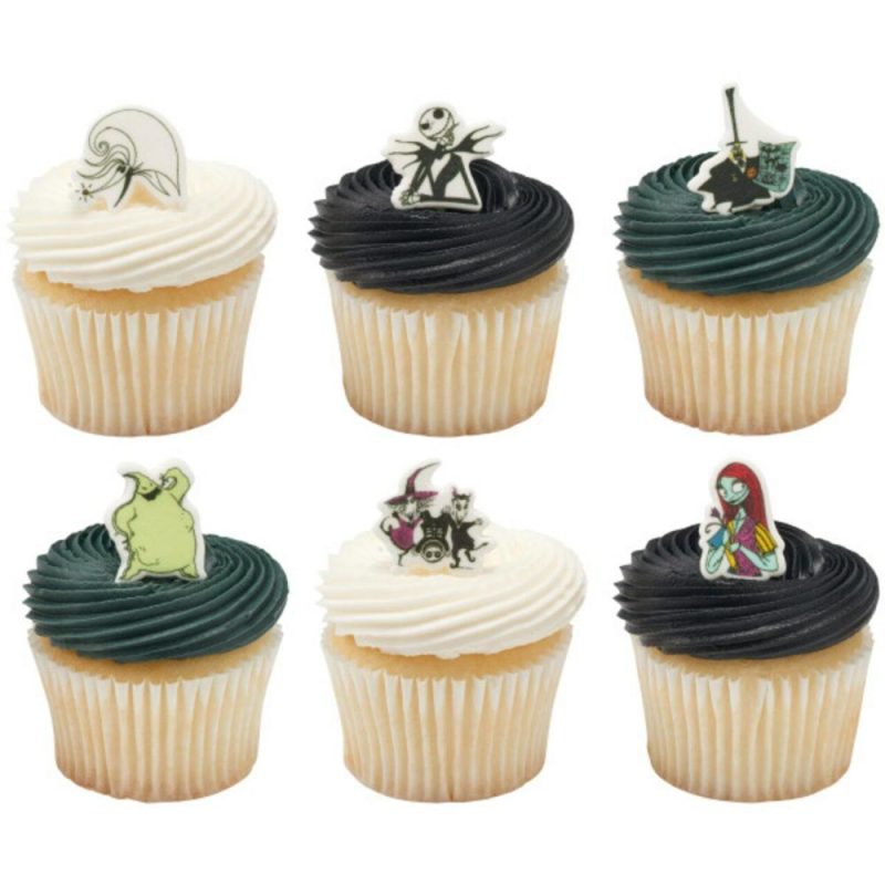 Decorations |  Tim Burton’s The Nightmare Before Christmas Sweet Décor® Edible Decorations 12ct Baking & Kitchen Decorations