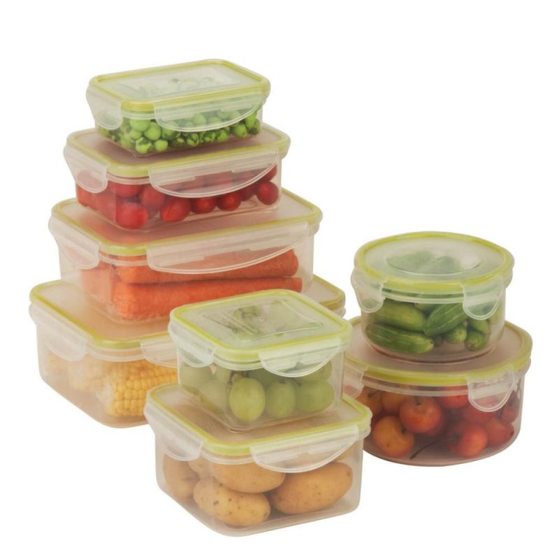 Kitchen Storage & Organization |  Locking Food Storage Set, 16 Pieces Baking & Kitchen Kitchen Storage & Organization