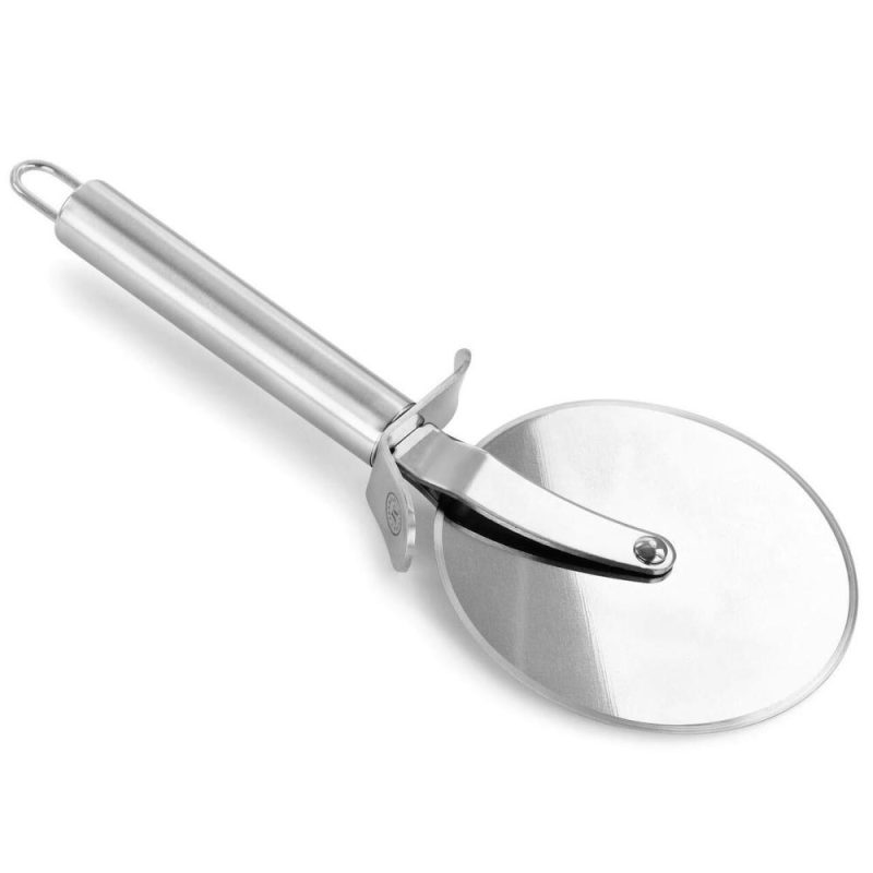 Kitchen Tools |  M4” Stainless Steel Pizza Cutter Kitchen Utensil Baking & Kitchen Kitchen Tools