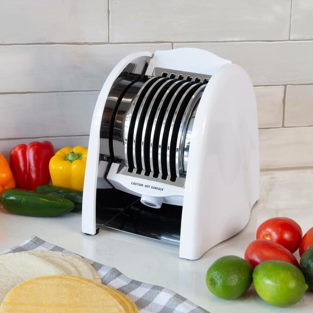 Kitchen Tools |  White Electric Tortilla Toaster Baking & Kitchen Kitchen Tools