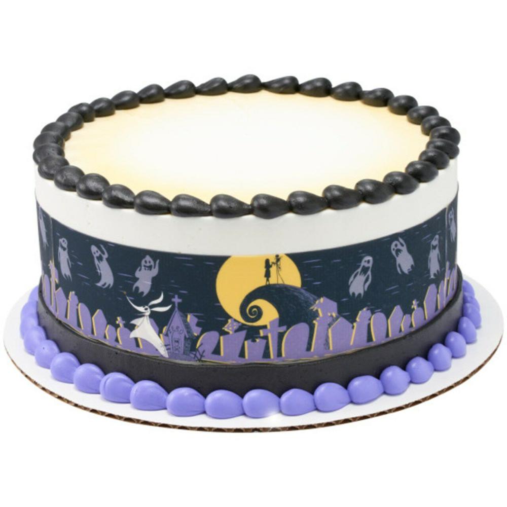 Decorations |  The Nightmare Before Christmas Authentic Mischief Edible Cake Topper Image Strips Baking & Kitchen Decorations