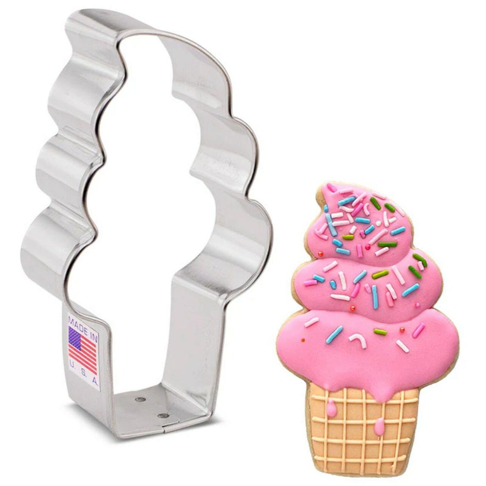 Decorating Tools |  Ann Clark Soft Serve Ice Cream 4′ x 2 1/2′ Baking & Kitchen Decorating Tools