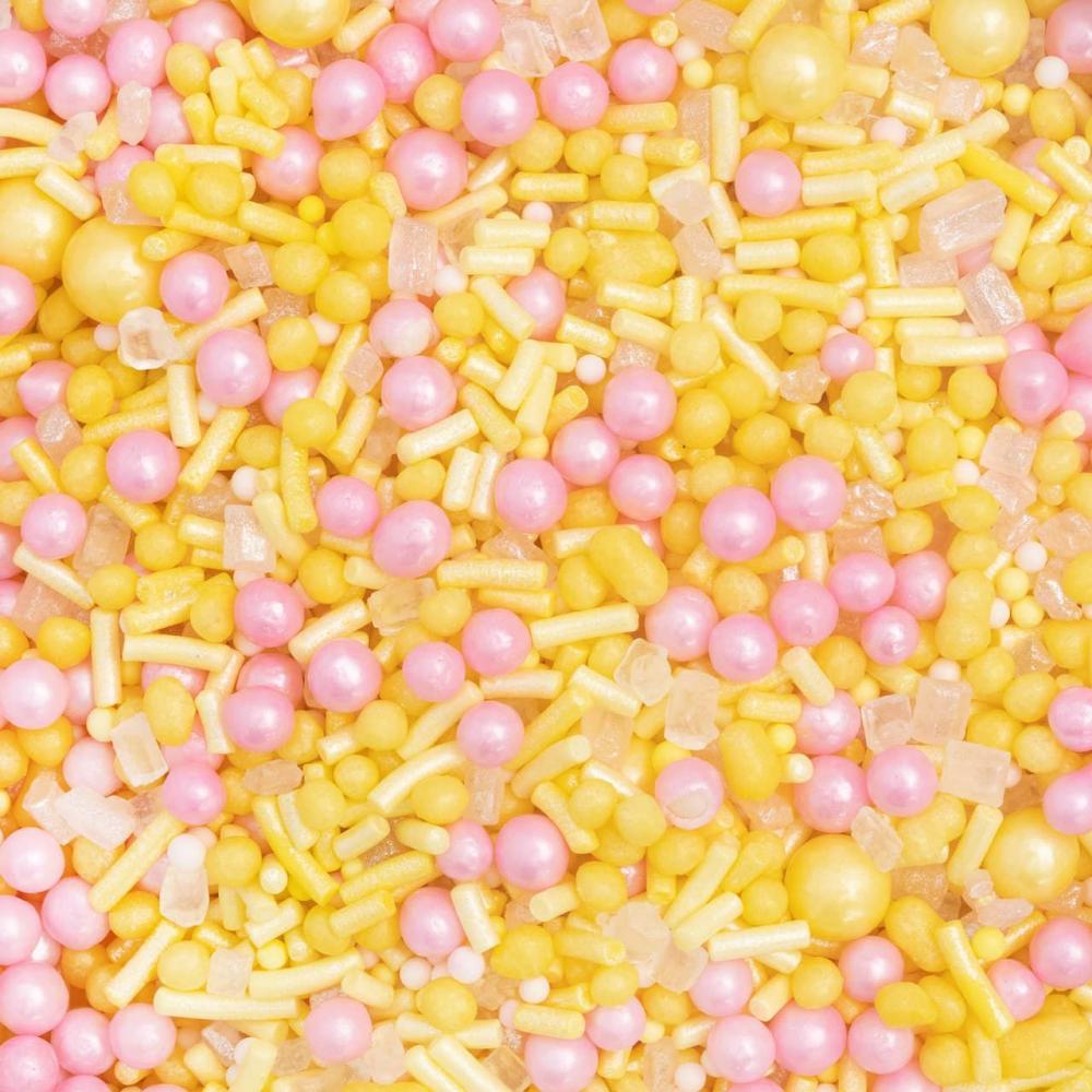 Decorations |  Pink Lemonade Sprinkle Mix, 8oz. Baking & Kitchen Decorations